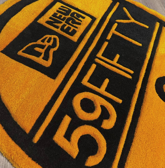 4’x4’ NEW ERA STICKER RUG