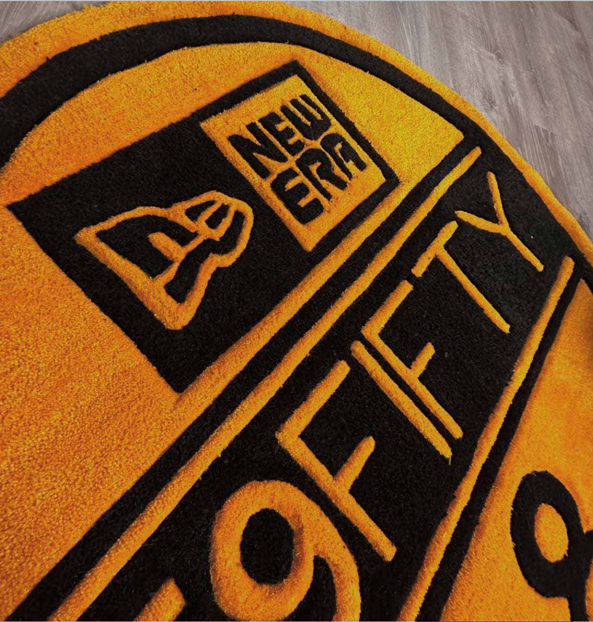 4’x4’ NEW ERA STICKER RUG